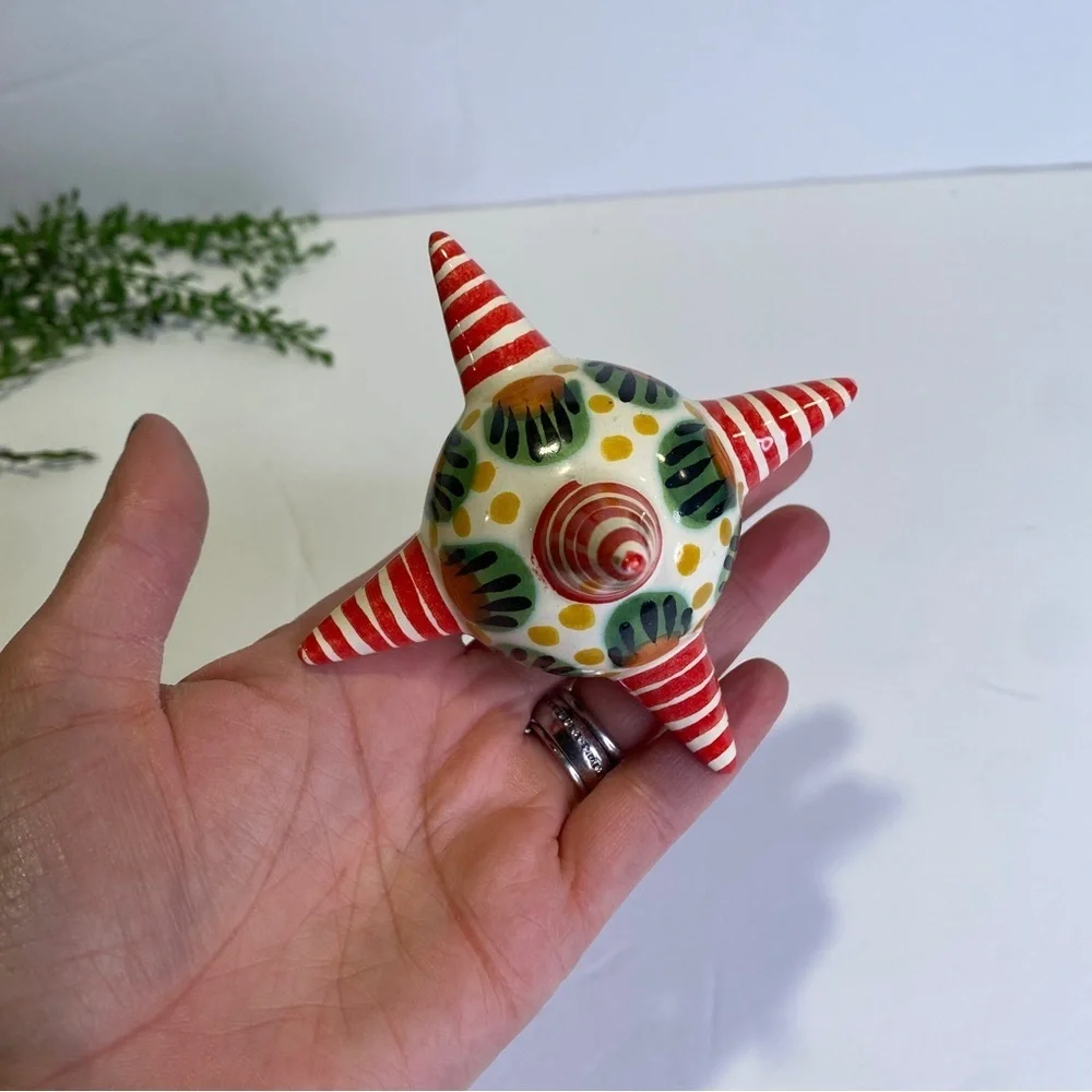 Gorky Gonzalez Mexico Pottery Handpainted Ornament NWT